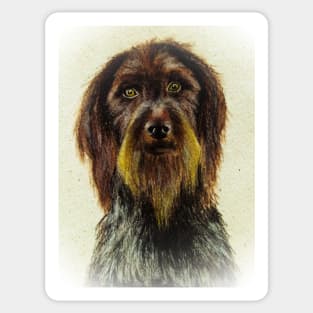 Scruffy Dog Sticker